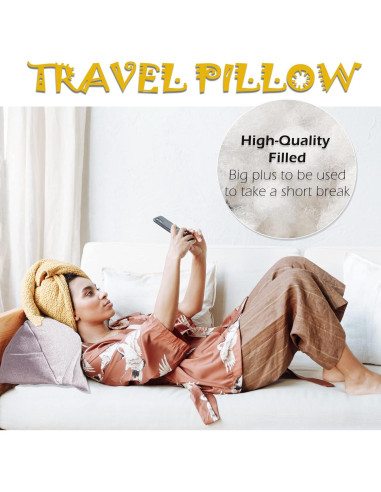 Almohada Soporte para Libros y Tablets WARMTONE Malva