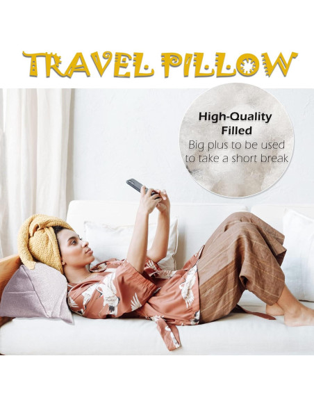 Almohada Soporte para Libros y Tablets WARMTONE Malva