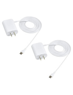 Adaptador de corriente USB-C Vebner 2 Paquete 1.83m para Google WiFi