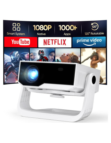 Proyector Mini Portátil Wielio GC06C 1080P WiFi Bluetooth