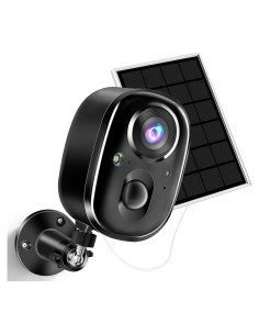 Cámara de Seguridad Solar Inalámbrica Segmax 2K FHD con Alarma