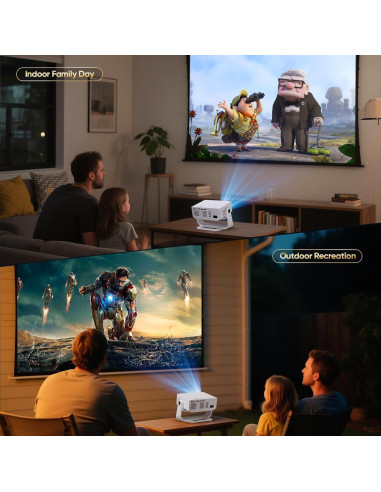 Proyector Mini Portátil Wielio GC06C 1080P WiFi Bluetooth