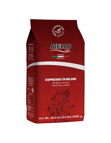 Café Espresso Italiano Aiello 1.0 KG Granos Tostados