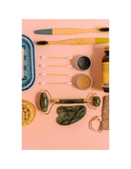 Rodillo de Jade y Gua Sha The Occult - Cuidado Facial Natural