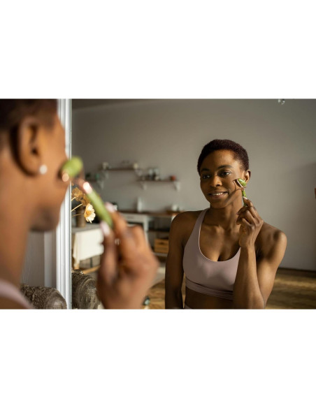 Rodillo de Jade y Gua Sha The Occult - Cuidado Facial Natural