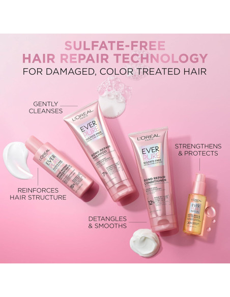 Acondicionador L'Oreal Paris EverPure Bond Repair 680 ml Sin Sulfatos