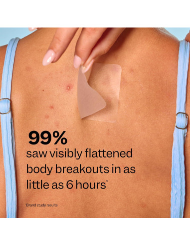 Parche Hidrocoloide para Brotes Corporales Peach Slices - 6 Unidades