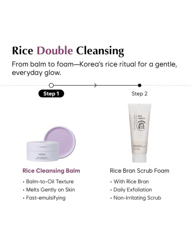 Bálsamo Limpiador Hidratante MIDHA 100ml - Arroz y Aceite Natural