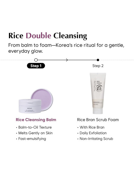 Bálsamo Limpiador Hidratante MIDHA 100ml - Arroz y Aceite Natural