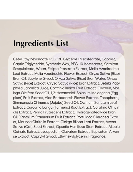 Bálsamo Limpiador Hidratante MIDHA 100ml - Arroz y Aceite Natural