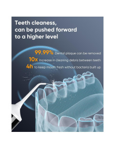 Irrigador Dental Inalámbrico MySmile LP221 335ML UVC OLED 2