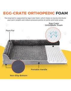 Cama Ortopédica para Perros Grandes Aeroluxe XL Impermeable 2