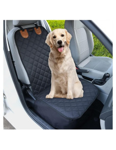 Cubierta de Asiento Delantero para Perros Paw Jamboree Negra