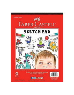 Bloc de Dibujo Faber-Castell 90 Hojas 23x30.5cm Ecológico