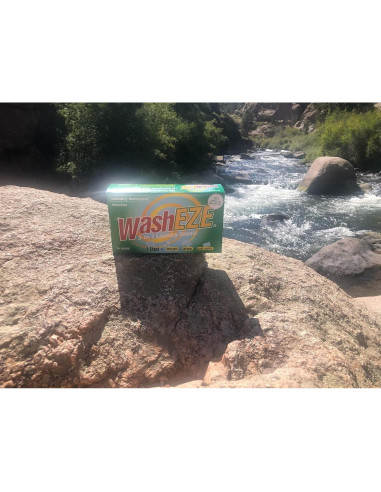 Hoja de Jabón Detergente WashEZE Sin Fragancia - 20 Cargas