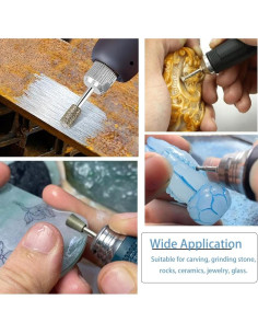 Juego de Herramientas de Tallado Ekoyeela con Puntas de Diamante 20PCS 2