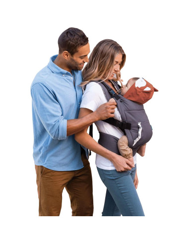 Transportador Ergonomico Infantino Cuddle Up Zorro 5.4-18.1 kg