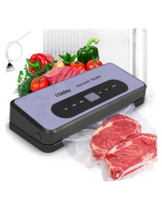 Máquina de Sellado al Vacío dskiley 80kPa Compacta con Cortador