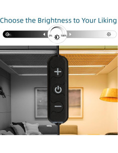 Tiras de luces LED 3m RadiantFlux 180 LEDs regulables cálidas 2