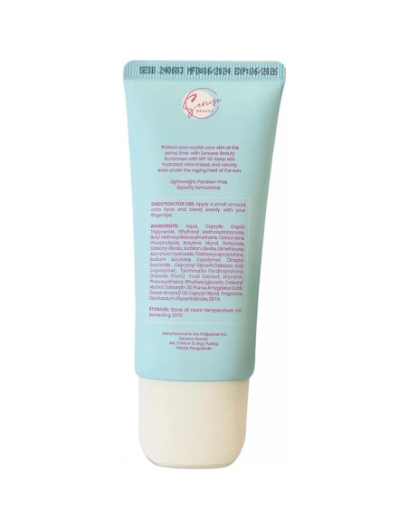 Protector Solar Sereese Beauty con Kakadu SPF 50 PA++++ 50ml