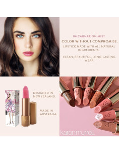 Barra de Labios Natural Karen Murrell 06 Mist de Clavel 21g 2