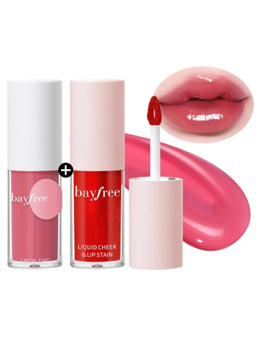 Set de Tinte Labial y Aceite Labial Bayfree - Hidratante 2-en-1