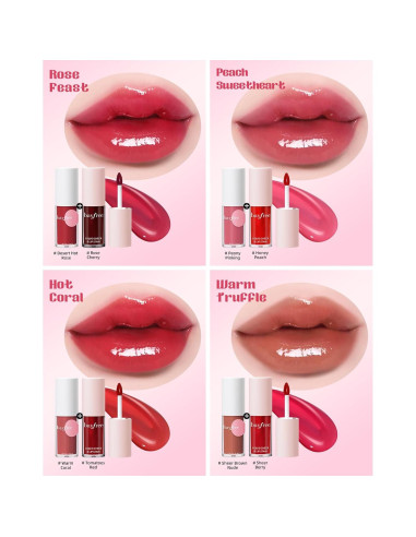 Set de Tinte Labial y Aceite Labial Bayfree - Hidratante 2-en-1