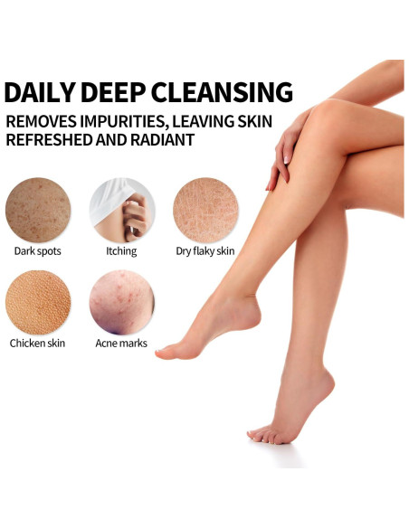 Esponja Exfoliante de Red Africana BOXOB 175cm Nylon Negro Esponja Exfoliante de Red Africana BOXOB 175cm Nylon Negro