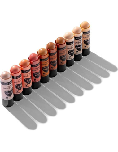 Wet n Wild MegaGlo Barra Corrector y Contorno 31g Rosa Floral y Marrón