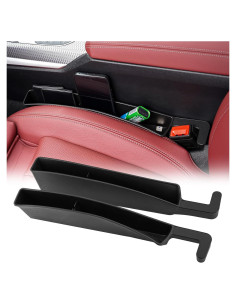 Organizador de Espacio entre Asientos JESTOP - 2 Piezas Negro