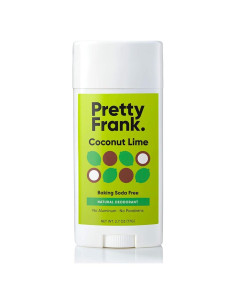 Desodorante Natural Pretty Frank Coco Lima 76.2g Sin Aluminio