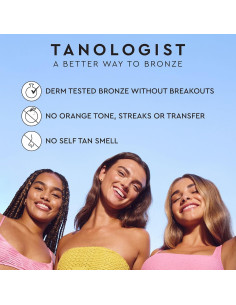 Mousse Autobronceadora Tanologist 200 ml Transparente Sin Rayas 2