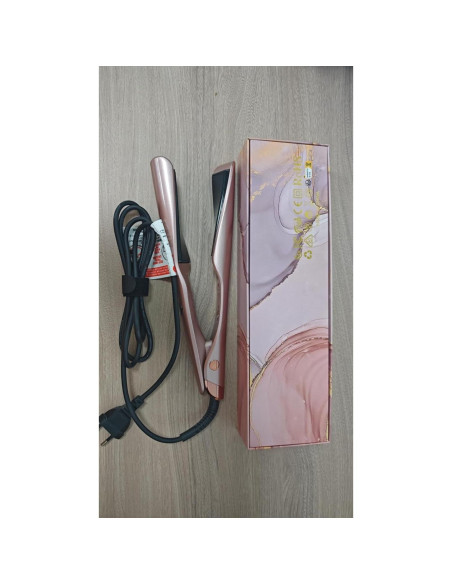 Plancha y Rizador 2-en-1 LANDOT HS168 Oro - Cerámica, 12 Temperaturas