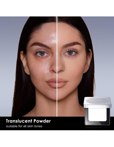 Polvo Compacto Presionado CARSLAN Translúcido 7.94g - Control Aceite 24H