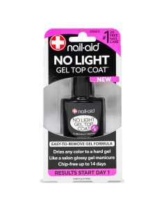Top Coat Gel Sin Luz Nail-Aid 16.5 ml - Brillo Duradero
