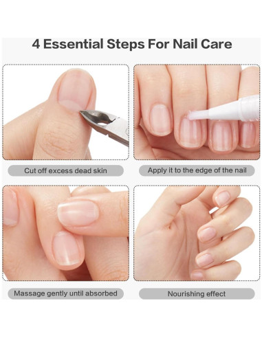 Aceite de Crecimiento y Reparación de Uñas Brother Cosmetics 3PCS