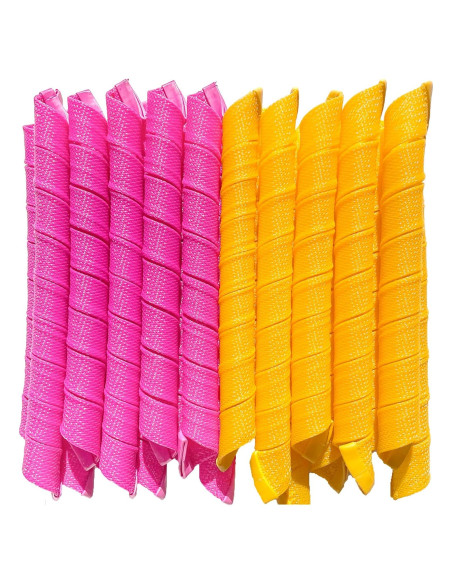Rulos Espirales Sin Calor Aimin 50pcs 56cm para Cabello Largo