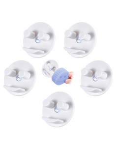 Paquete de 5 Soportes para Esponjas Scrub Daddy con Ventosa