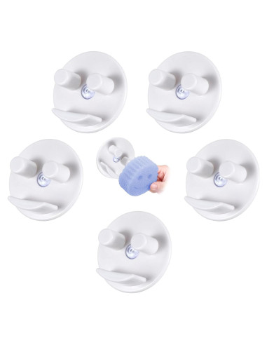 Paquete de 5 Soportes para Esponjas Scrub Daddy con Ventosa