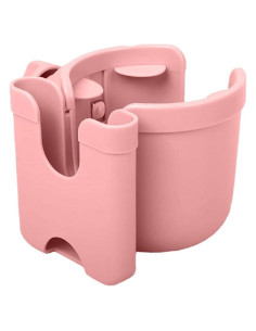 Soporte para Taza Universal Honghauth Rosa 2 en 1 Ajustable