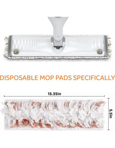 Recargas de Almohadilla para Mopa de Madera S.wiffer PowerMop - 25 Unidades 2