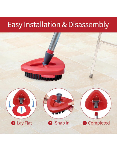 Cabezal de Repuesto O-Cedar EasyWring 1 Tanque Triangular Rojo