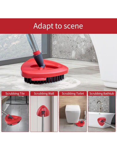 Cabezal de Repuesto O-Cedar EasyWring 1 Tanque Triangular Rojo