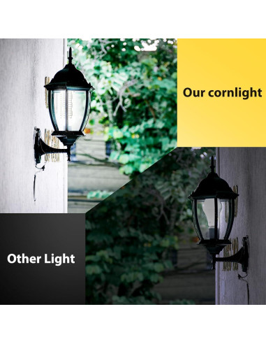 Bombilla LED de maíz YANYCN 100W 14200LM luz diurna 5000K E26/E39