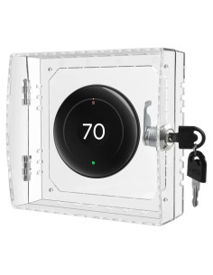 Cubierta de Caja de Bloqueo para Termostato Google Nest 12.2cm