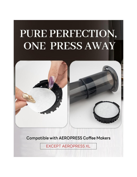 Filtros de café desechables Brew Choice 1000 unidades 6.35 cm