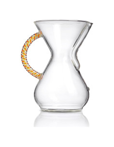 Cafetera Chemex de Vidrio Borosilicato - 6 Tazas - Diseño Elegante