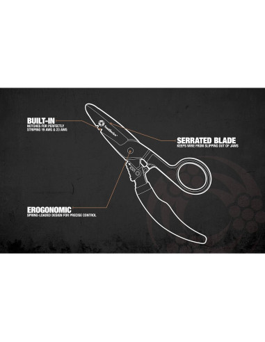 Tijeras de Electricista Southwire ESP-1 con Cuchilla Serrada