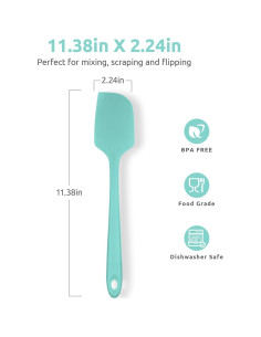 Espátula Grande de Silicona U-Taste 28.9cm Resistente al Calor 315C 2