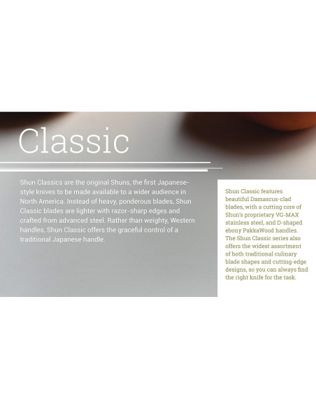 Cuchillo Utilitario Shun 15 cm y Tijeras Multiusos Kai